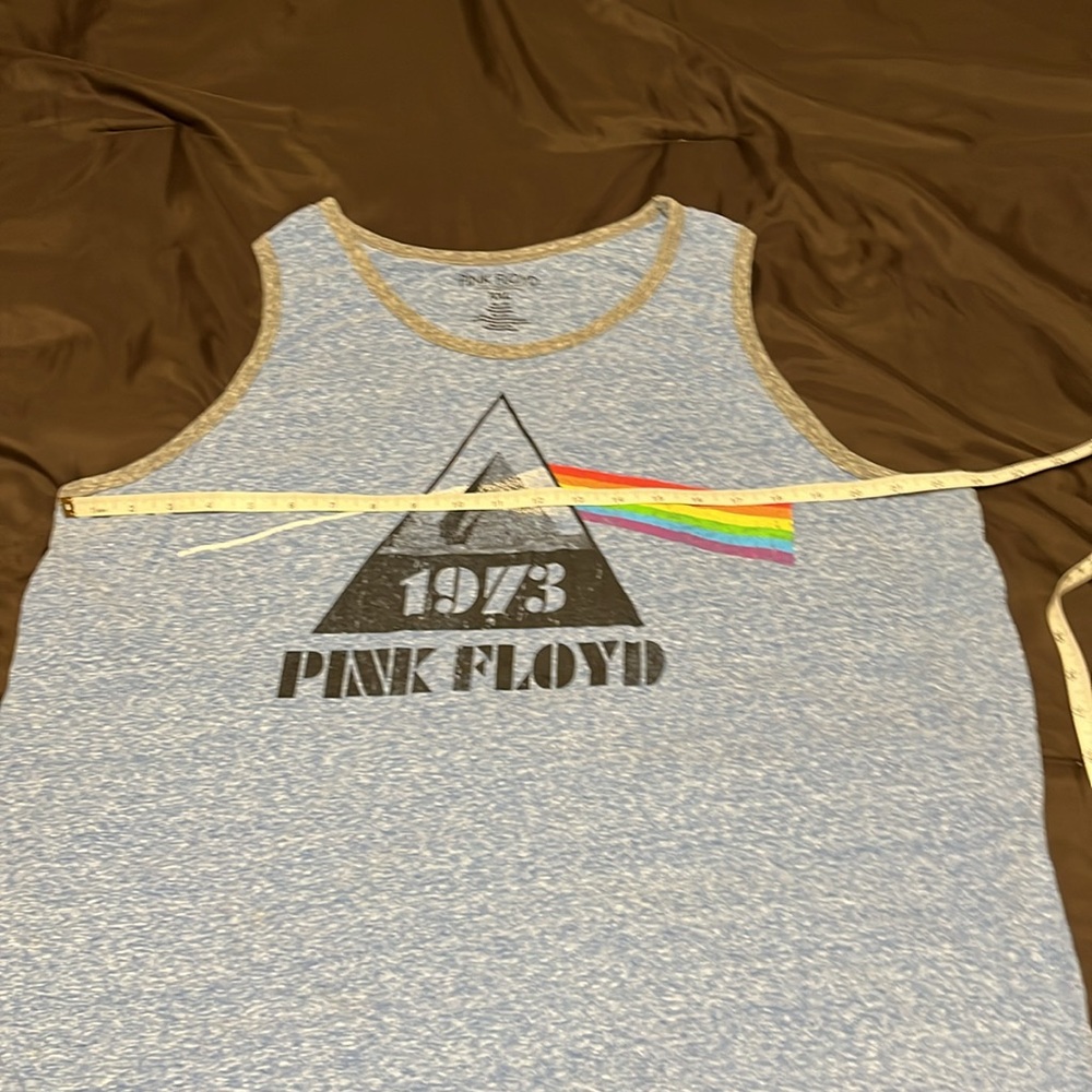 Pink Floyd 1973 Prism Men’s tank top. Sleeveless. Blue. Size XXL - Picture 3 of 7